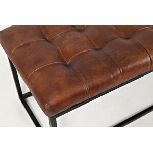 Pearson Genuine Leather Bench & Reviews | Joss & Main